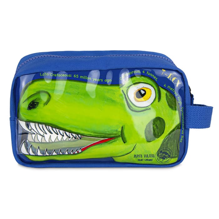 Dinosaurs children's transparent toiletry bag1