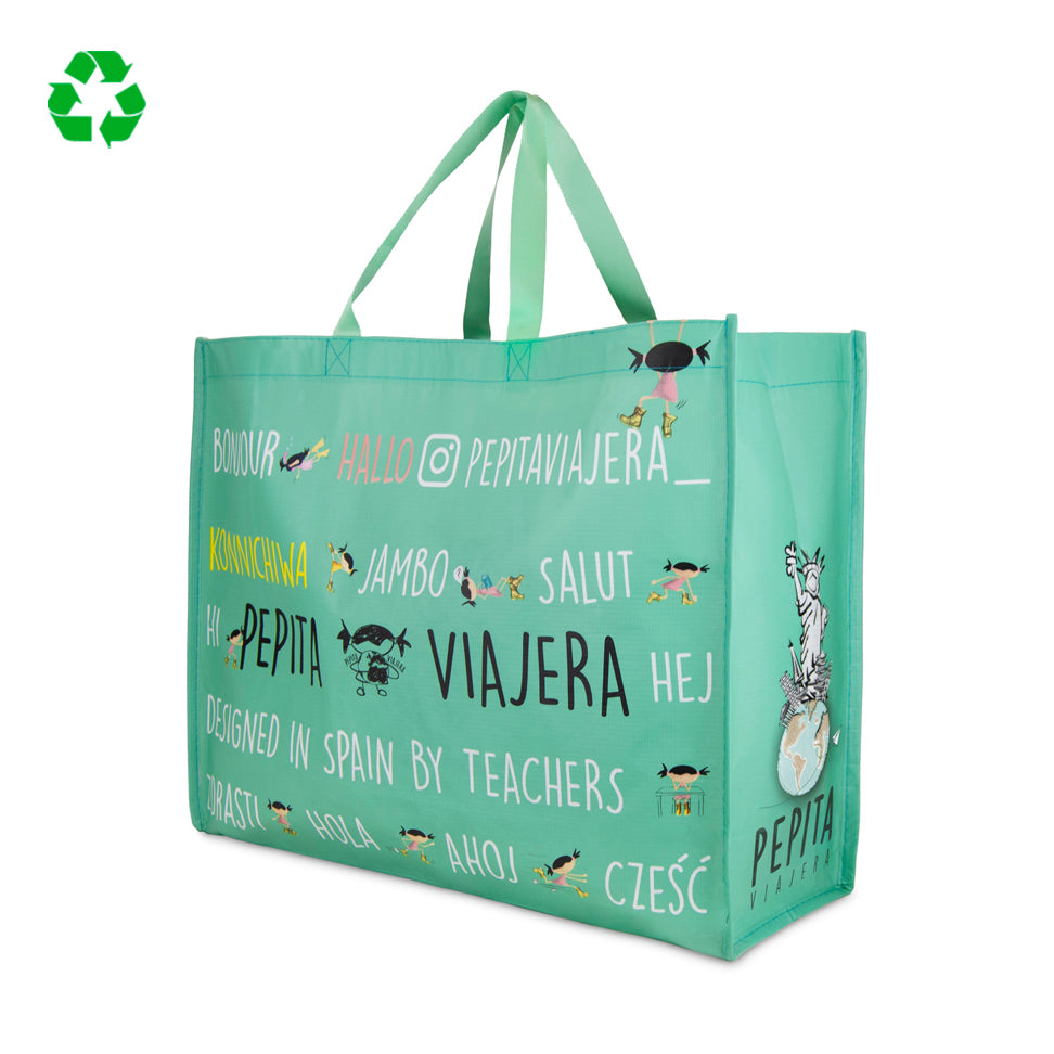 Bolsa shopper Saludos del mundo