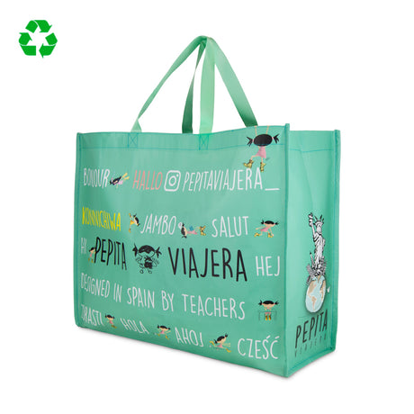 Bolsa shopper Saludos del mundo