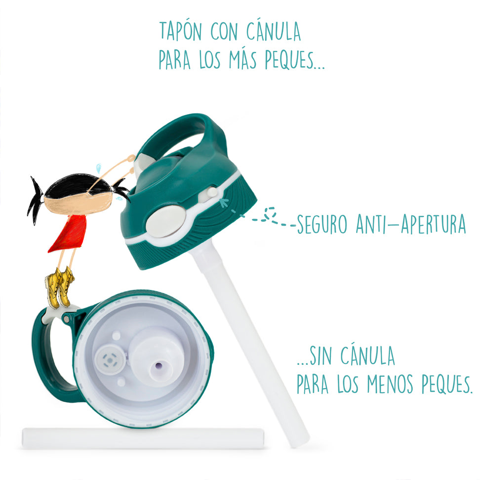 Botella térmica infantil Dinosaurios