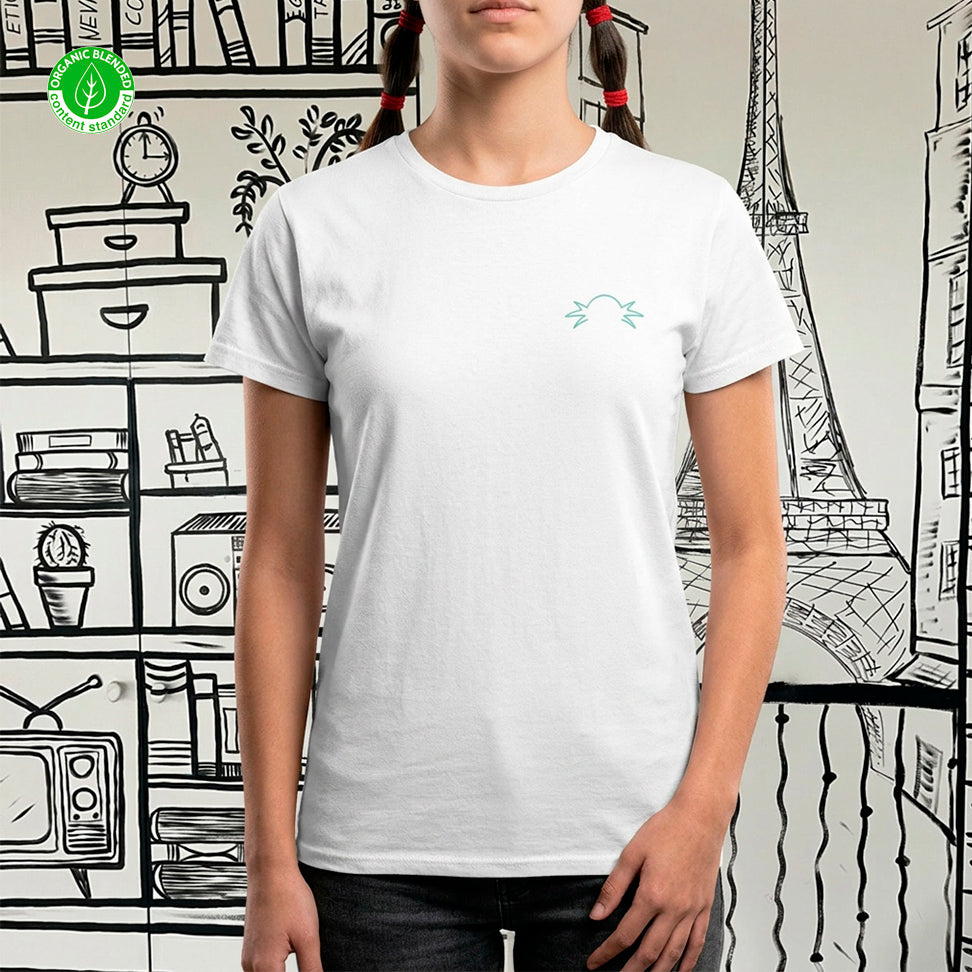 Camiseta Pepita Viajera Blanca