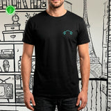 Camiseta Pepita Viajera Negra