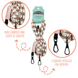 Bandolera cuerda DRD4-7R Melocotón para Bolso de Mano