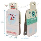 Espejo compacto irrompible de acero inoxidable Patrimonio beige