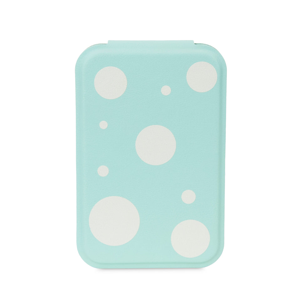 Espejo compacto irrompible de acero inoxidable Patrimonio verde