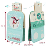 Espejo compacto irrompible de acero inoxidable Patrimonio verde