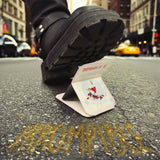 Espejo compacto irrompible de acero inoxidable Patrimonio beige