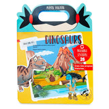 Dinosaurs educational sticker book