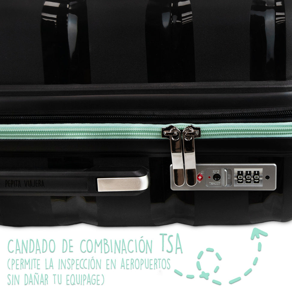 Maleta Cabina DRD4-7R Negra