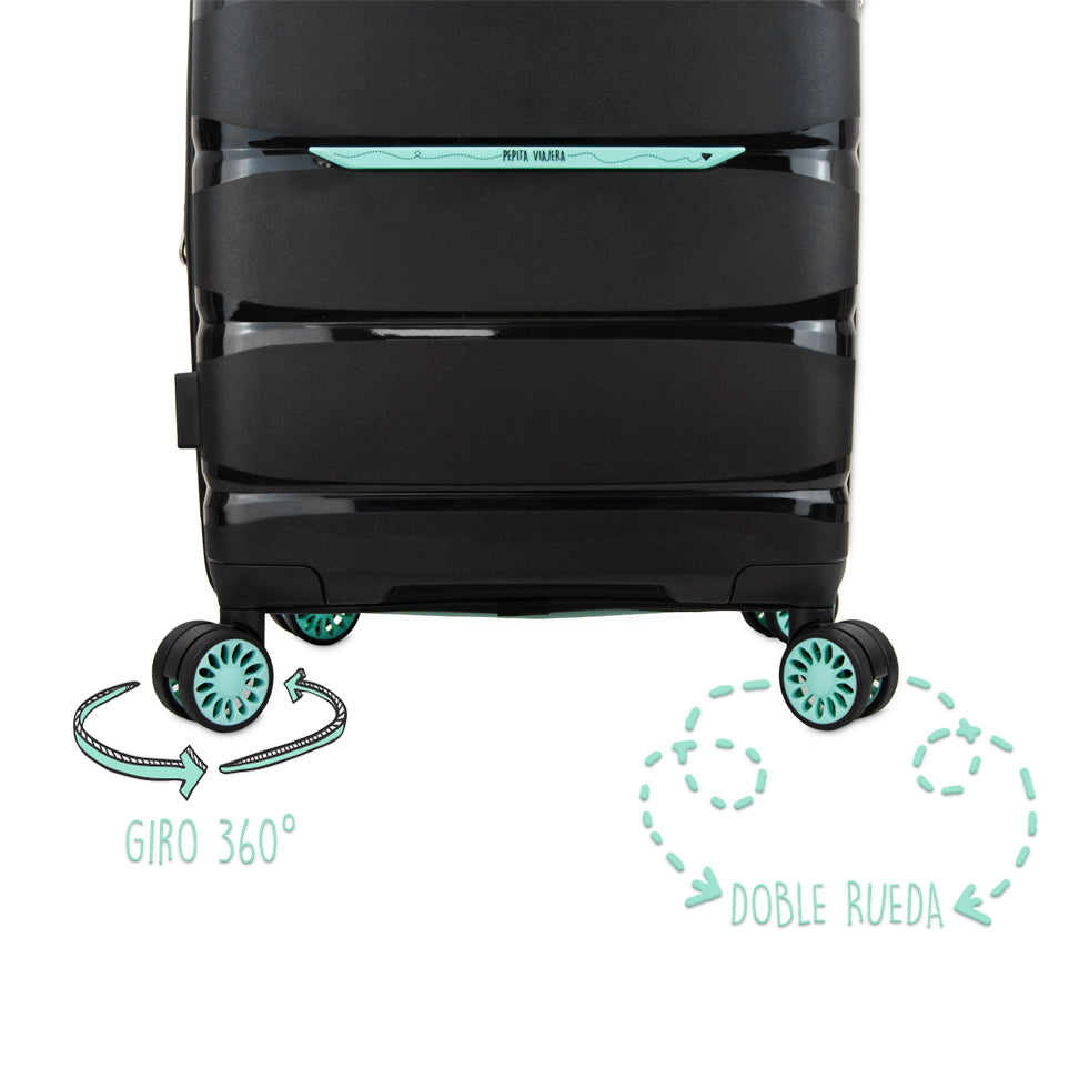 Maleta Cabina DRD4-7R Negra