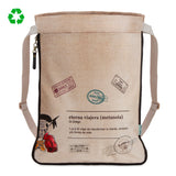 Mochila saco con fuelle expandible Eterna Viajera