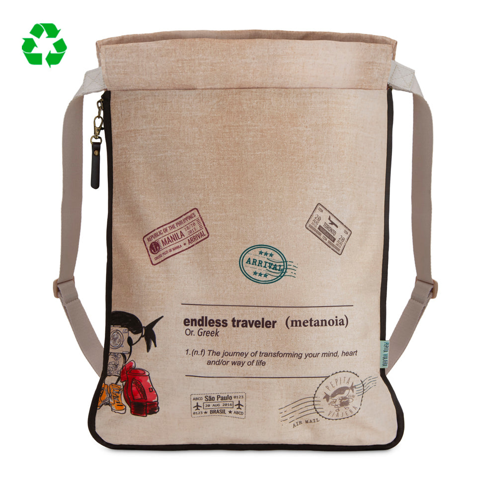 Mochila saco con fuelle expandible Endless Traveler