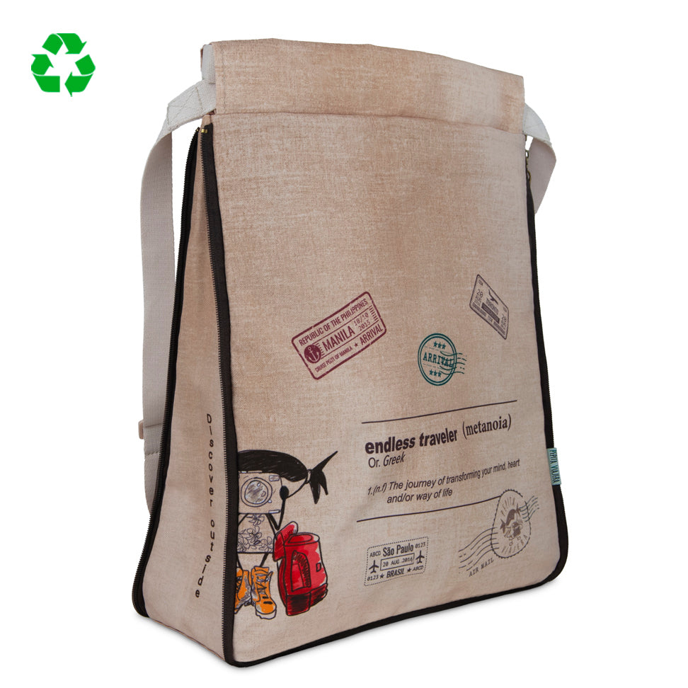 Mochila saco con fuelle expandible Endless Traveler