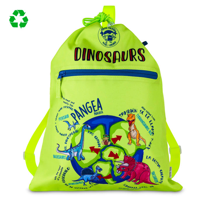 Mochila saco Dinosaurios