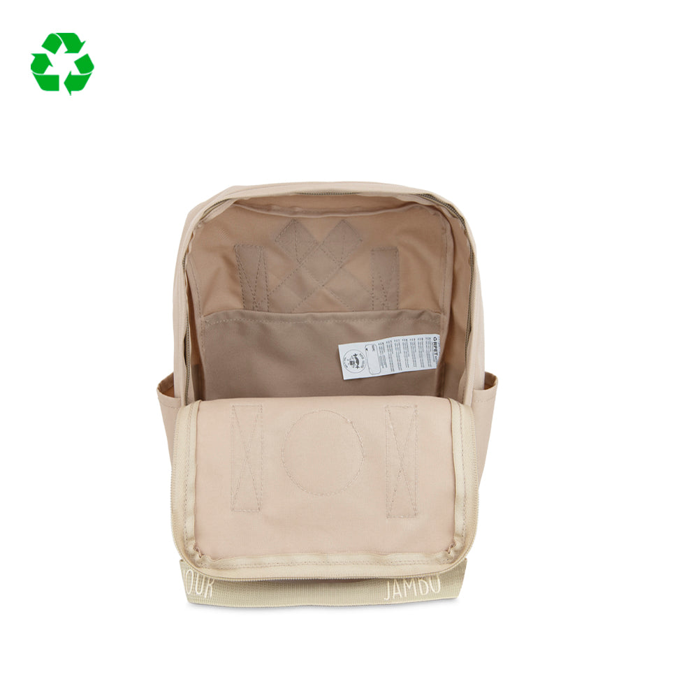 Mochila Mini saludos del mundo Camel