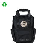 Mochila Mini saludos del mundo Negra