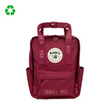 Mochila Mini saludos del mundo Roja