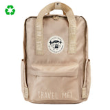 Mochila saludos del mundo Camel