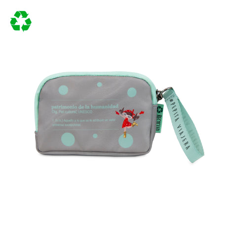 Monedero Patrimonio de la Humanidad gris