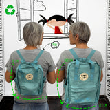 Mochila Mini saludos del mundo Aguamarina