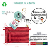 Neceser Sencillo Saludos del Mundo Rojo