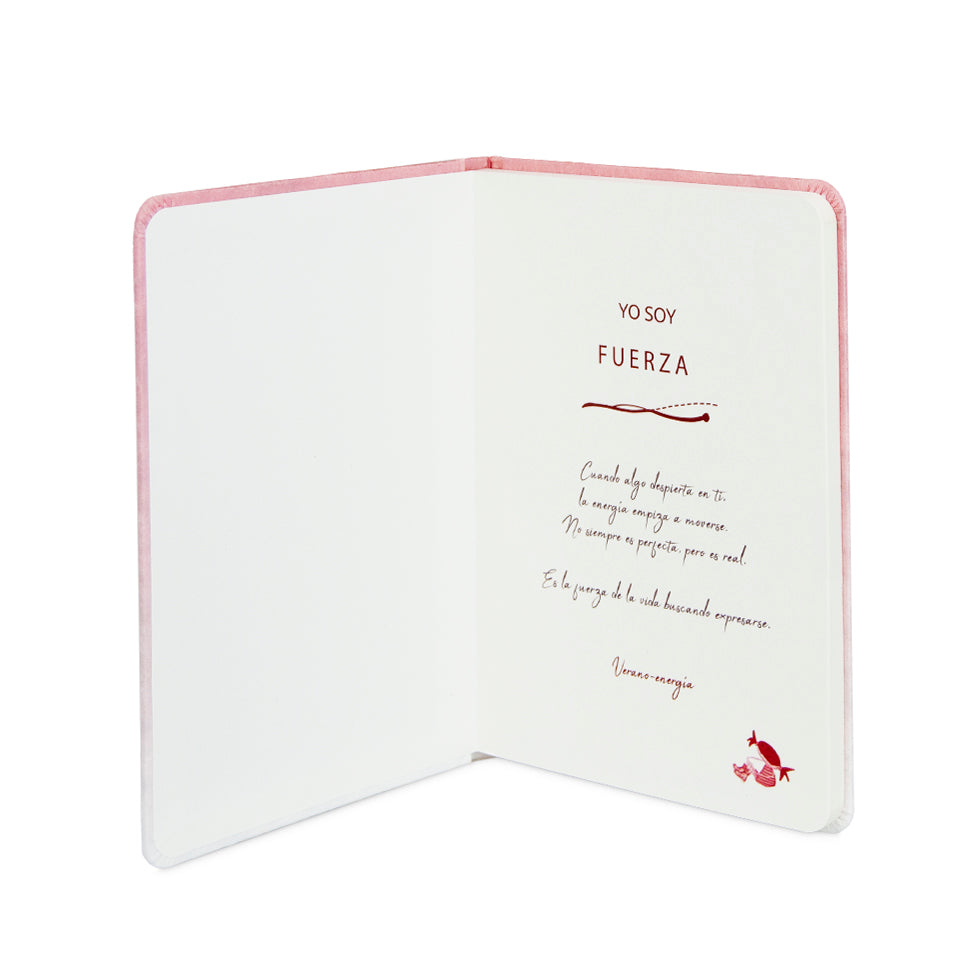 Cuaderno bordado deluxe Yo Soy Fuerza