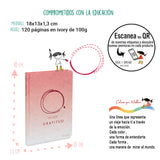 Cuaderno bordado deluxe Yo Soy Gratitud