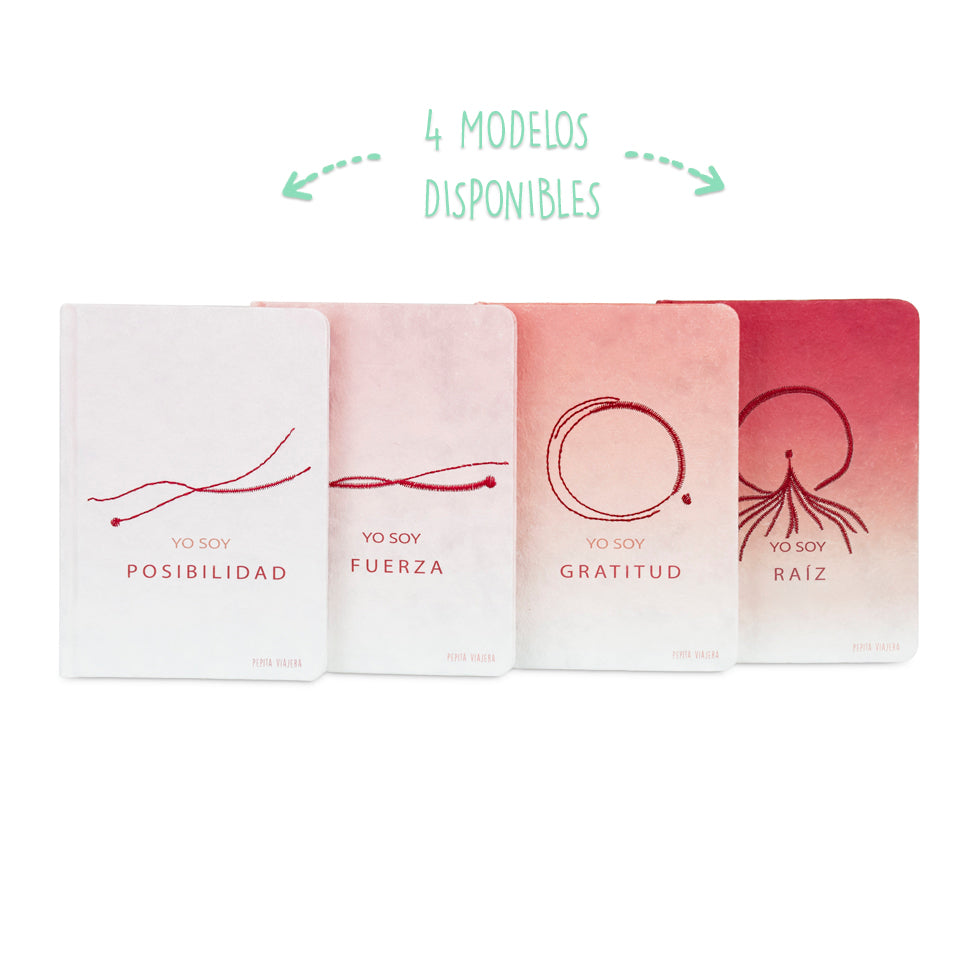 Cuaderno bordado deluxe Yo Soy Posibilidad