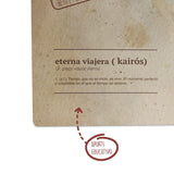 Cuaderno con ventana Eterna Viajera