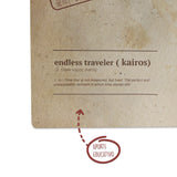 Cuaderno con ventana Endless Traveler