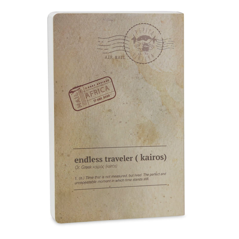 Cuaderno con ventana Endless Traveler