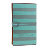 Cuaderno de viaje Saludos del Mundo aguamarina