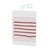 Set 2 libretas bordadas Yo Soy
