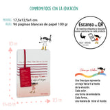 Set 2 libretas bordadas Yo Soy