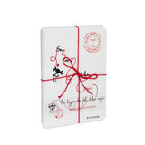 Set 2 libretas bordadas Leyenda del Hilo Rojo , español