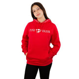 Classic red organic cotton sweatshirt