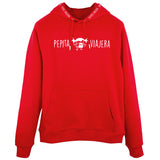 Sudadera Clásica roja de algodón orgánico