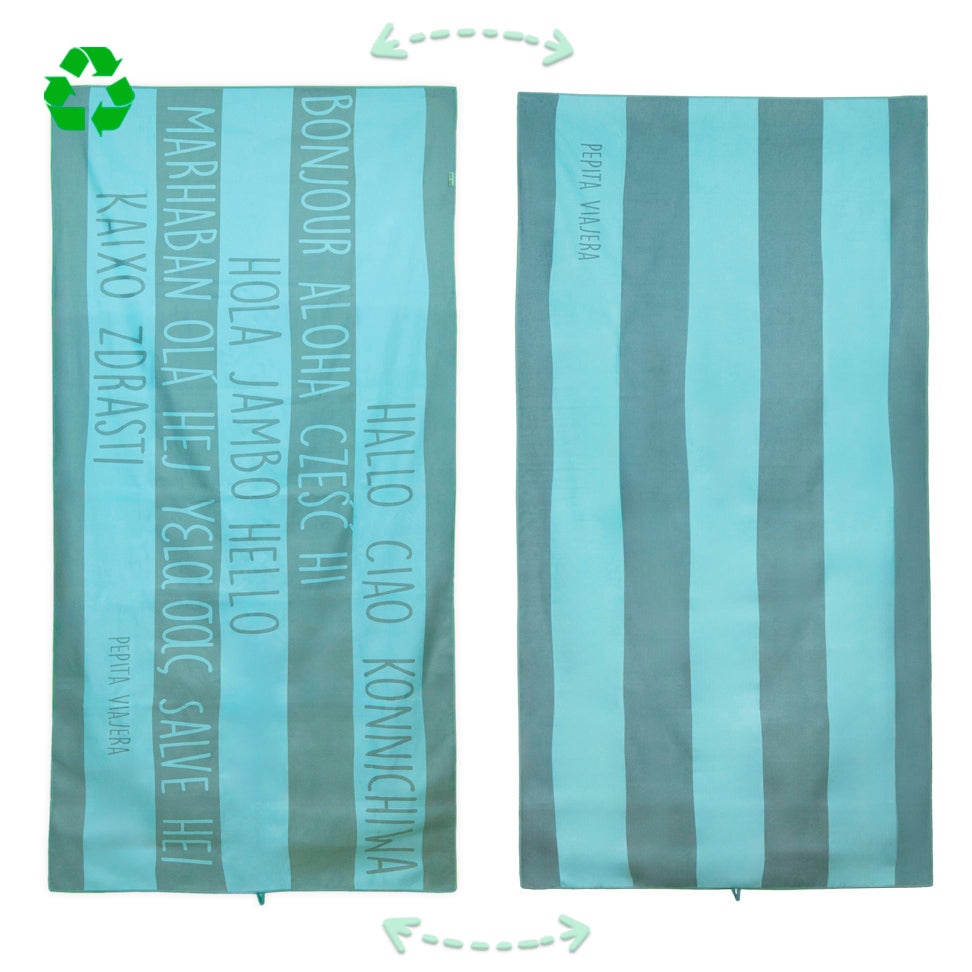 Pack Saludos del Mundo Beach Aguamarina.