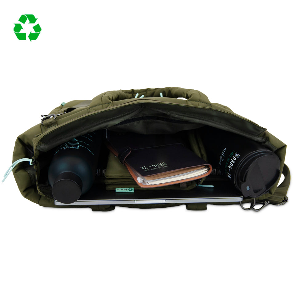 Pack Travel Gene Verde caqui