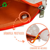Pack tote, portatodo triple y monedero Pepikusama tapioca