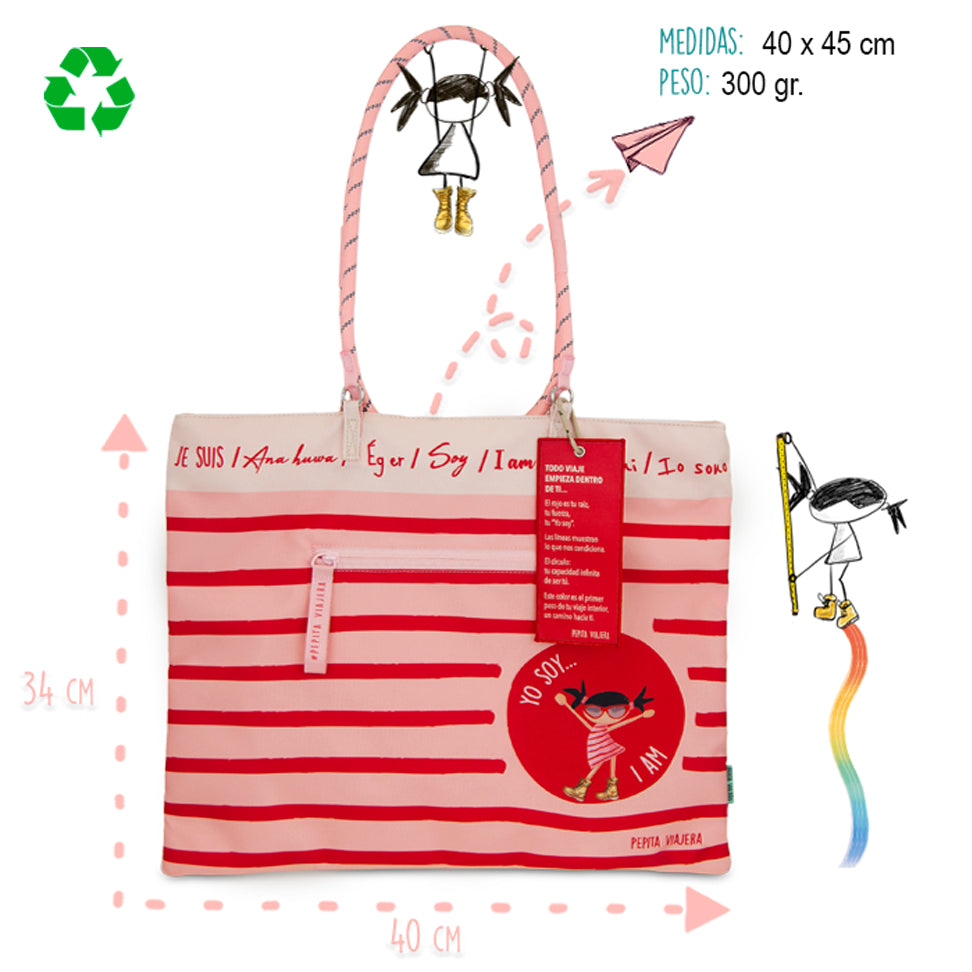 Pack totebag, neceser y monedero colección Yo Soy
