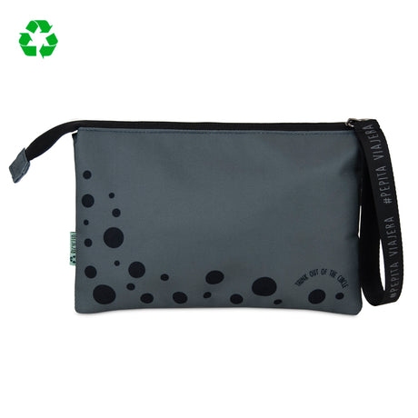 Portatodo triple Pepikusama gris