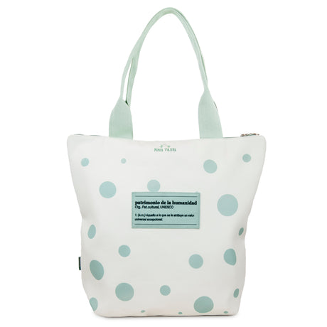 Tote bag Patrimonio de la Humanidad Blanca