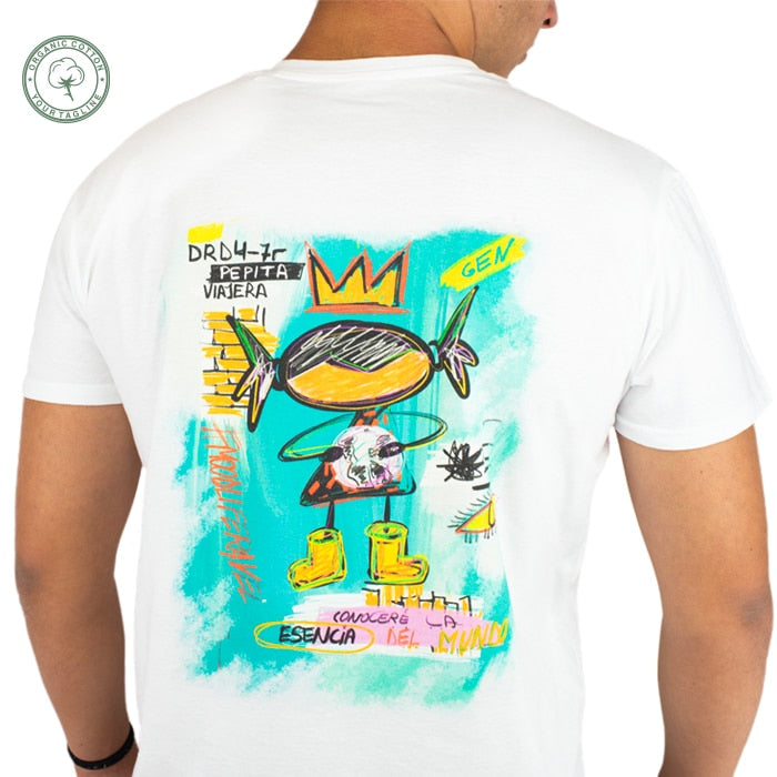 Camiseta Pepibaskiat blanca