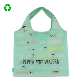 Bolsa shopper plegable Saludos del mundo