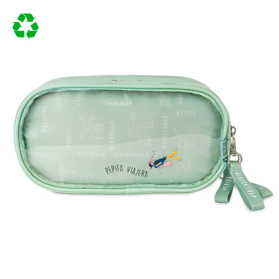 Actions triple school pencil case