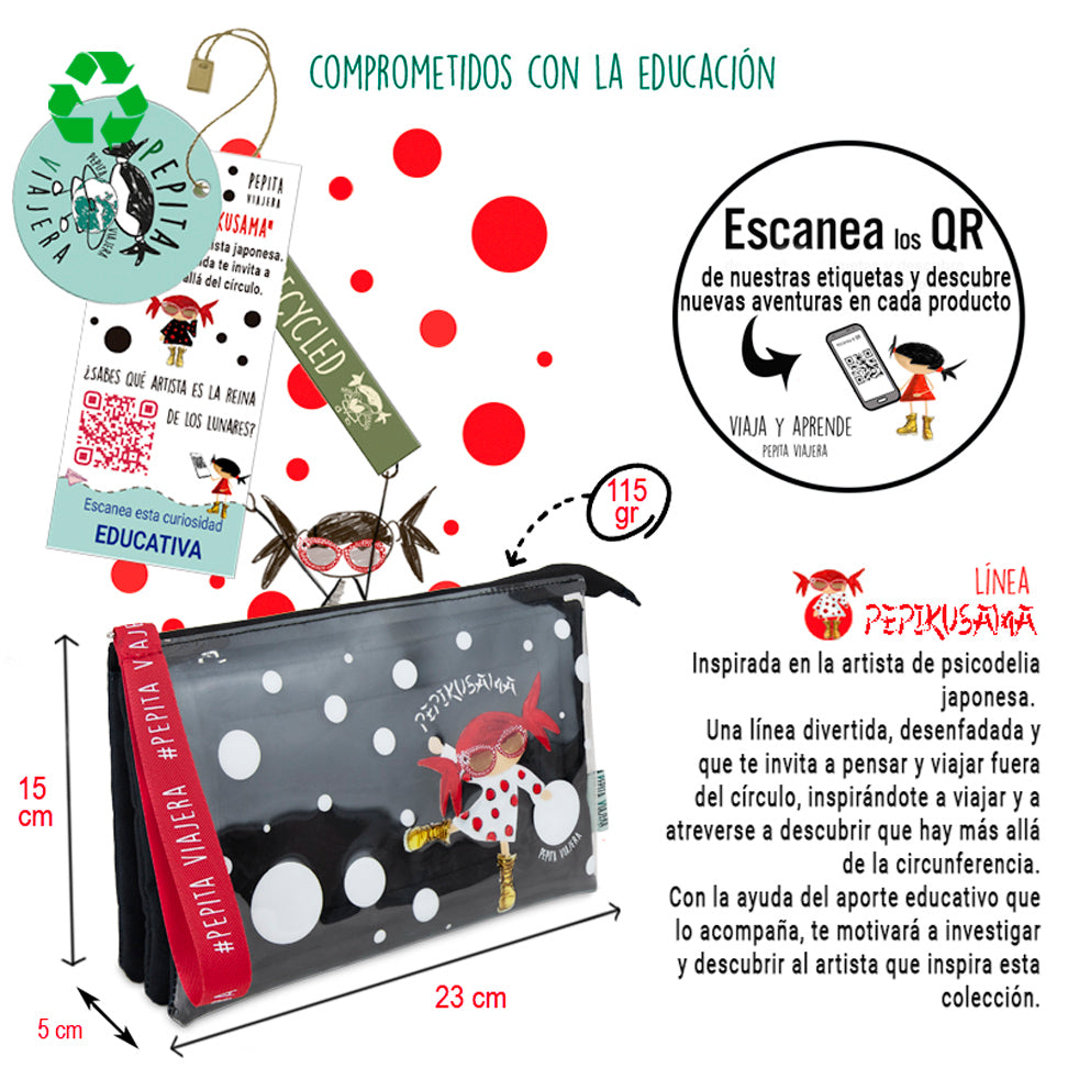 Pepikusama triple case pencil case