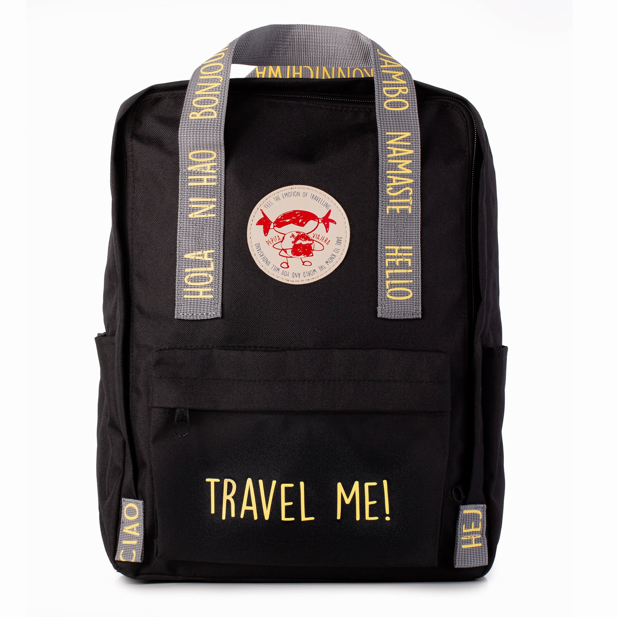 front_black_travel_me_backpack