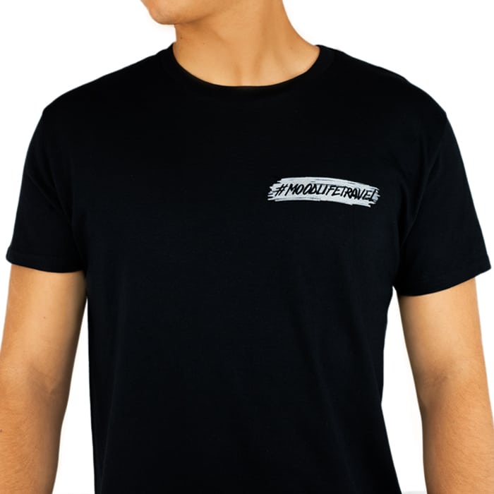 Camiseta Pepibaskiat frontal negra