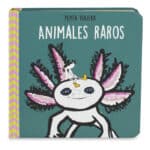Portada del libro educativo animales raros, colección animales raros, de la marca Pepita Viajera